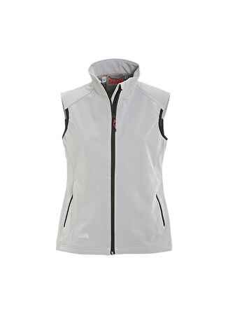 Slam Açık Gri Kadın Dik Yaka Regular Fit Yelek A926001S00_ACT WS SOFTSHELL VEST