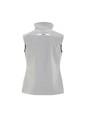 Slam Açık Gri Kadın Dik Yaka Regular Fit Yelek A926001S00_ACT WS SOFTSHELL VEST