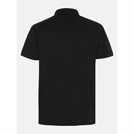 Slam Tech Pıque Polo Ss Siyah Erkek T-Shirt