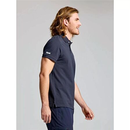 Slam Deck Polo Ss Erkek Lacivert T-Shirt