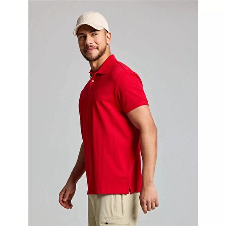 Slam Deck Polo Ss Erkek Kırmızı T-Shirt