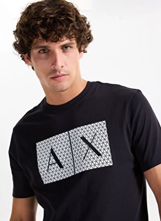 Armani Exchange Bisiklet Yaka Lacivert Erkek T-Shirt 8NZTCKZ8H4Z1510 T-Shirt