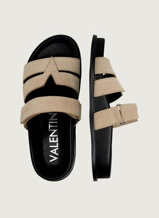 Valentino Ekru Kadın Terlik 91R3101CAM