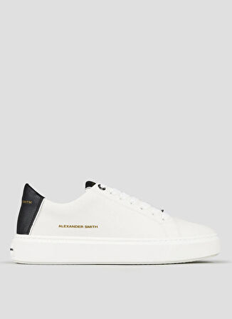 Alexander Smith Beyaz - Siyah Erkek Sneaker LONDON