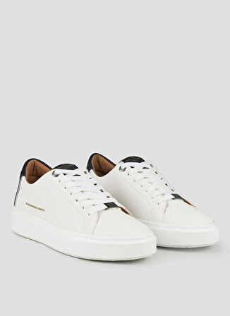 Alexander Smith Beyaz - Siyah Erkek Sneaker LONDON