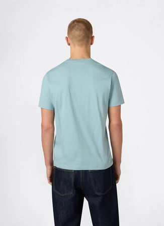 Champion 220273-BS221 SS Tee Mavi Erkek T-Shirt