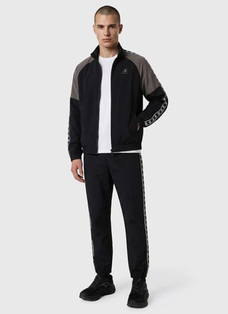 Champion 222009-KK001 Full Zip Top Siyah Erkek Zip Ceket