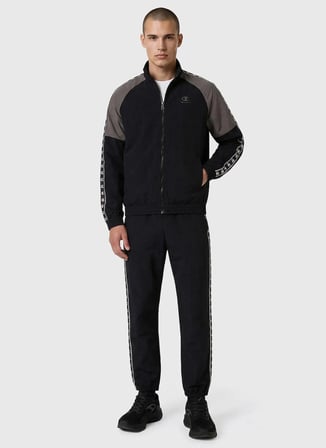 Champion 222010-KK001 Elastic Cuff Pants Siyah Erkek Sweatpant