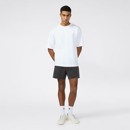 Champion Relaxed Fit Erkek Gri Şort
