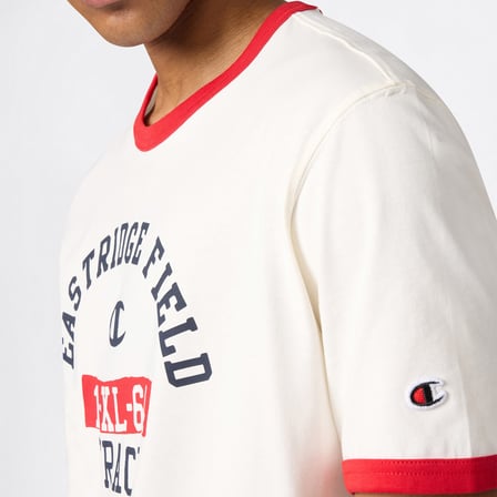 Champion Ringer Erkek Beyaz T-Shirt