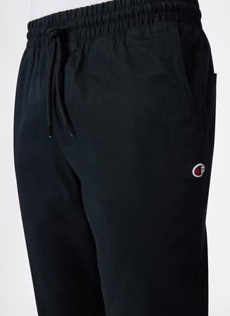 Champion 222191-KK001 Woven Elastic Cuff Pan Siyah Erkek Sweatpant