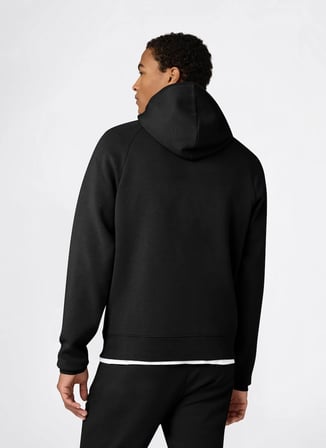 Champion 222373-KK001 Hooded Full Zip Sweats Siyah Erkek Zip Ceket