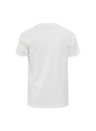 Champion Beyaz-Yeşil Erkek Çocuk Baskılı T-Shirt Şort Takımı 307574-WW001-BKB Şort takım