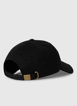 Champion 806242-KK001 Baseball Cap Siyah Logo Baskılı Unisex Şapka