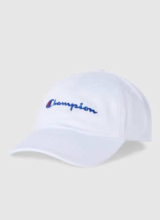 Champion 806242-WW001 Baseball Cap Beyaz Logo Baskılı Unisex Şapka