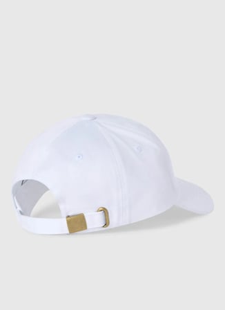 Champion 806242-WW001 Baseball Cap Beyaz Logo Baskılı Unisex Şapka