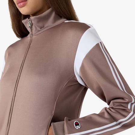 Champion Full Zip  Kadın Mor Sweatshirt