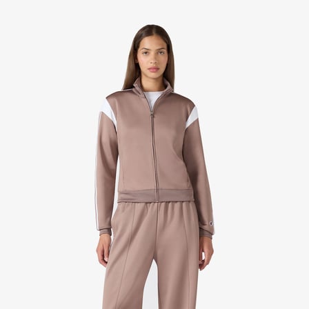 Champion Full Zip  Kadın Mor Sweatshirt