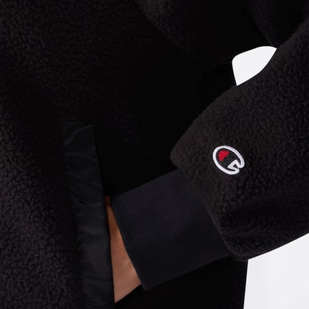 Champion Full Zip  Kadın Siyah Sweatshirt
