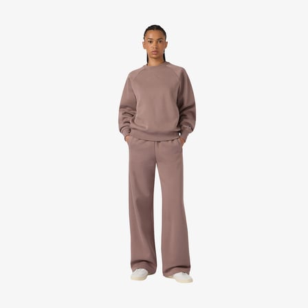 Champion Crewneck  Kadın Mor Sweatshirt