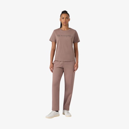 Champion Short Sleeve  Kadın Mor T-Shirt