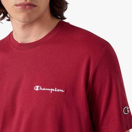 Champion Short Sleeve  Erkek Kahverengi T-Shirt