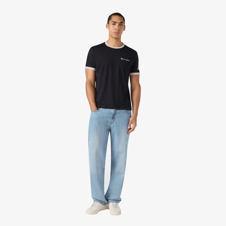 Champion Ss  Erkek Siyah T-Shirt