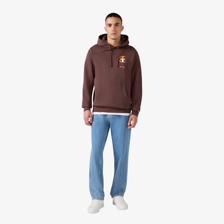 Champion Hooded  Erkek Kahverengi Sweatshirt
