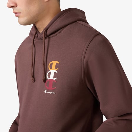 Champion Hooded  Erkek Kahverengi Sweatshirt