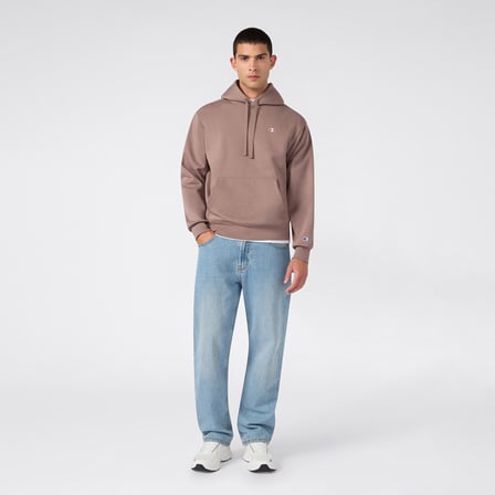 Champion Hooded  Erkek Mor Sweatshirt