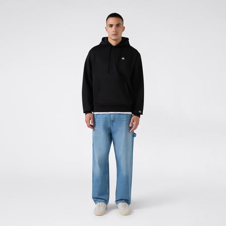 Champion Hooded  Erkek Siyah Sweatshirt