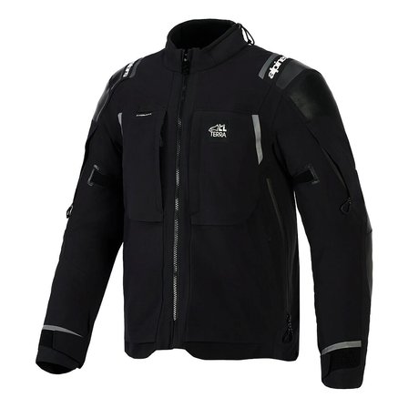 Alpinestars Andes PRO DS XF Korumalı Motosiklet Montu Siyah  Gri