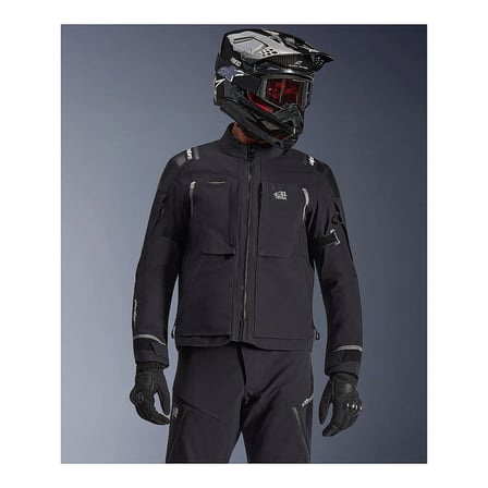 Alpinestars Andes PRO DS XF Korumalı Motosiklet Montu Siyah  Gri
