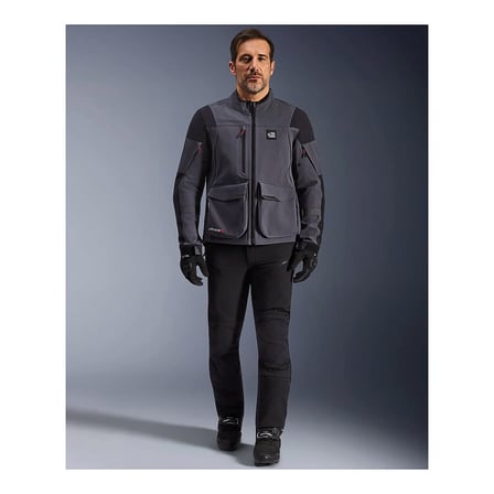 Alpinestars Maxdura DS XF Korumalı Motosiklet Montu Koyu Gri  Siyah