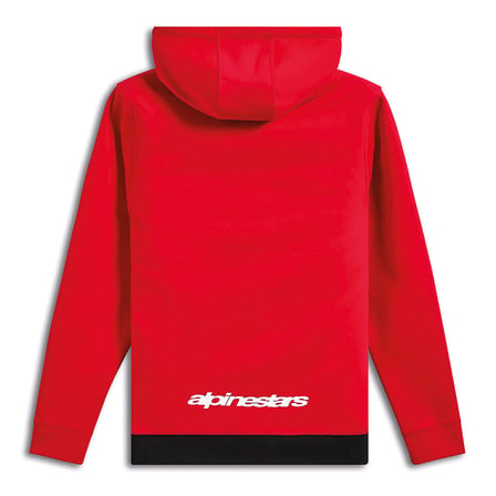 Alpinestars Parallel Hoodie Kapüşonlu Sweatshirt Kırmızı  Siyah