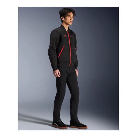 Alpinestars Flight Air Korumalı Motosiklet Montu Siyah  Kırmızı