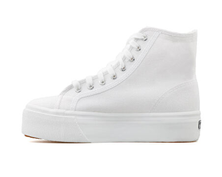 Superga 2708 Hi Top Kadın Günlük Ayakkabı S41273W-901-SP Beyaz