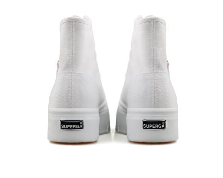 Superga 2708 Hi Top Kadın Günlük Ayakkabı S41273W-901-SP Beyaz