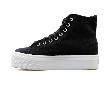 Superga 2708 Hi Top Kadın Günlük Ayakkabı S41273W-F83-SP Siyah
