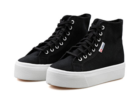 Superga 2708 Hi Top Kadın Günlük Ayakkabı S41273W-F83-SP Siyah