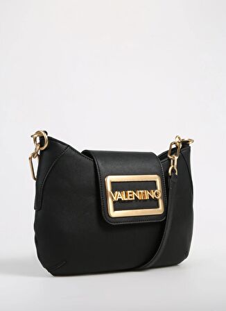 Valentino Siyah Kadın 30,5x30,5x21 cm Omuz Çantası VBS7R102550