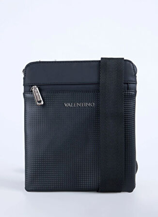 Valentino Siyah Erkek Postacı Çantası COSMOS
