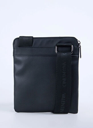 Valentino Siyah Erkek Postacı Çantası COSMOS