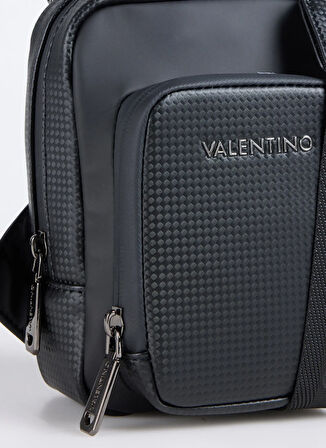 Valentino Siyah Erkek Postacı Çantası COSMOS
