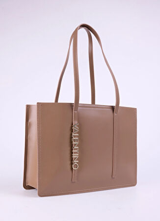 Valentino Taupe Kadın 28x12,5x39 cm Omuz Çantası VBS8G301