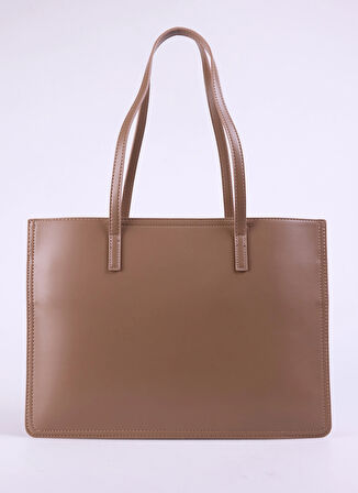 Valentino Taupe Kadın 28x12,5x39 cm Omuz Çantası VBS8G301