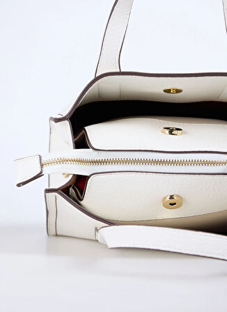 Beyaz Kadın El Çantası VBS8YA04