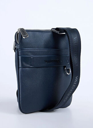 Valentino Lacivert Erkek Postacı Çantası LANDON