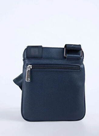 Valentino Lacivert Erkek Postacı Çantası LANDON