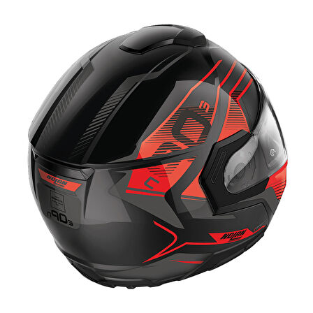 Nolan N90-3 06 Comeback N-Com 044 Çene Açılır Kask